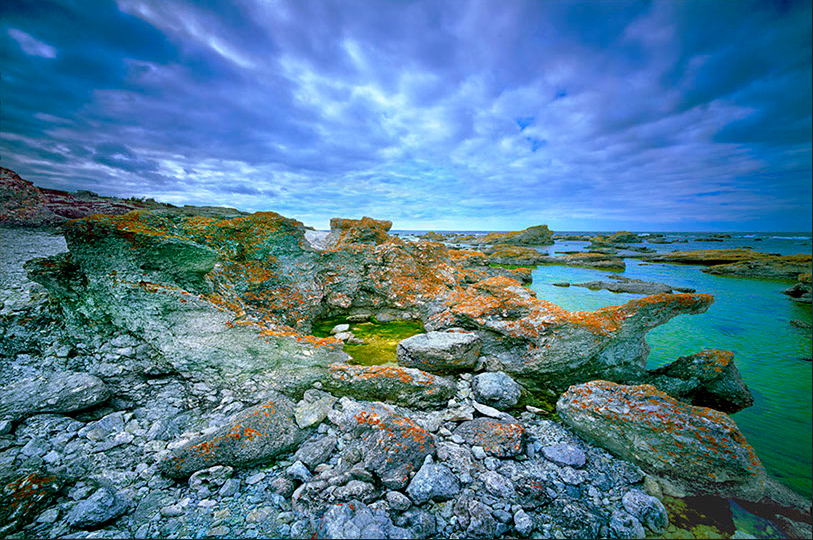 Stormy clouds over Gotland, Sweden